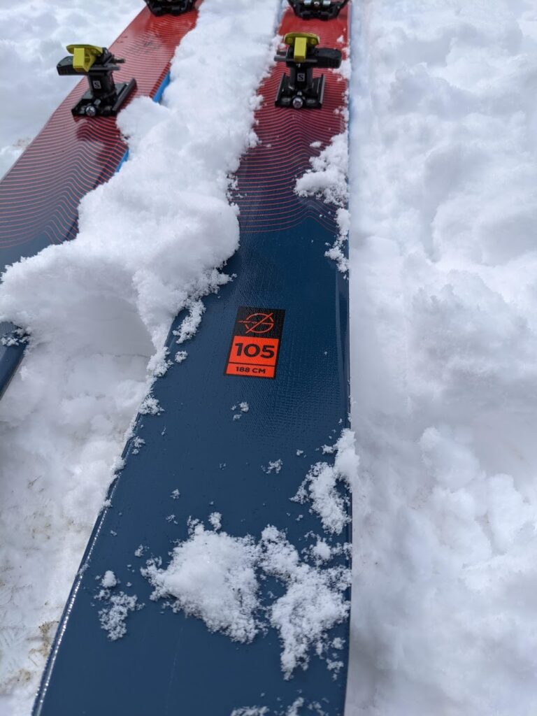 blizzard zero g 105 tail