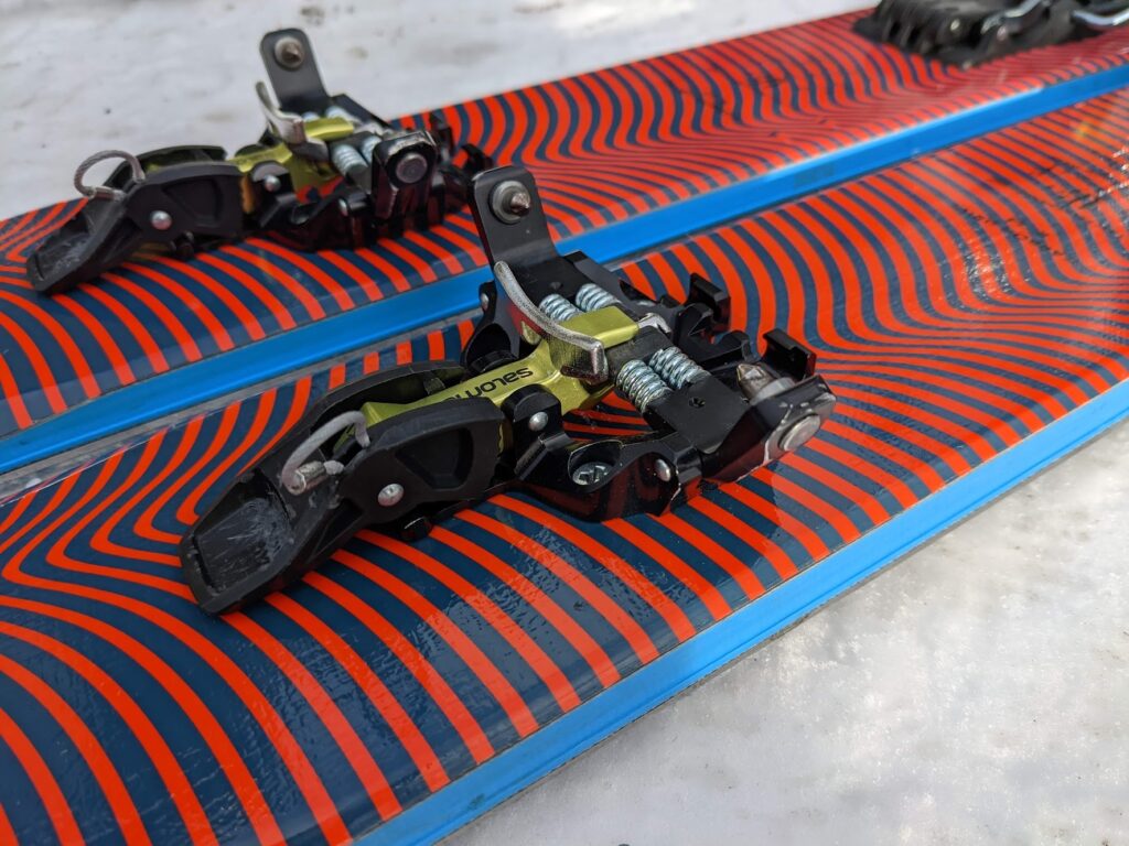 Salomon mtn binding toe piece