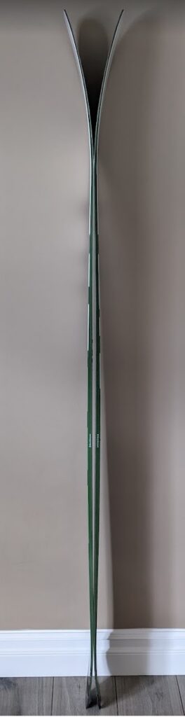 helio 115 carbon full ski side view